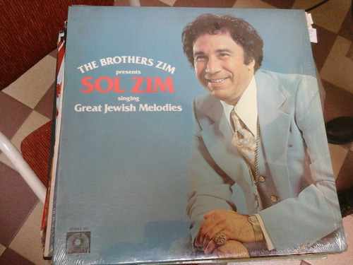 Vinilo 5124 - The Brothers Zim Presents Great Jewish Melod 