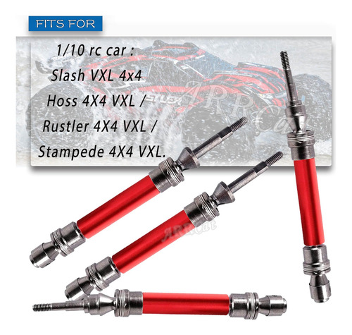 Eje De Transmisión Rc Para 1/10 Slash 4x4 2wd Rustler Vxl