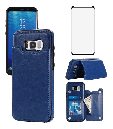 Funda Para Samsung Galaxy S8 Plus Skqb Jz Azul