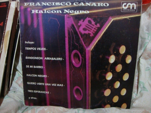 Vinilo Francisco Canaro Halcon Negro T1