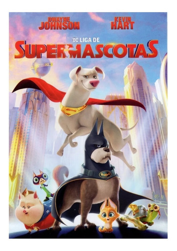 Liga De Supermascotas Dc Comics Pelicula Dvd