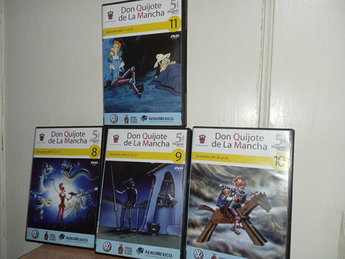 Lote Dvd Serie Animada Don Quijote ( Casi Completa) 10 Dvd's (Usado)