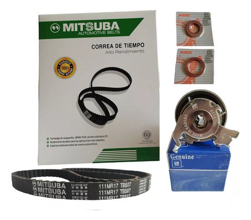 Kit Correa + Tensor De Tiempo Corsa Meriva Montana 1.8 8v Gm