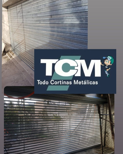 Imagen 4 de 7 de Cortinas De Enrollar Metálicas Fabricación Venta Tcm