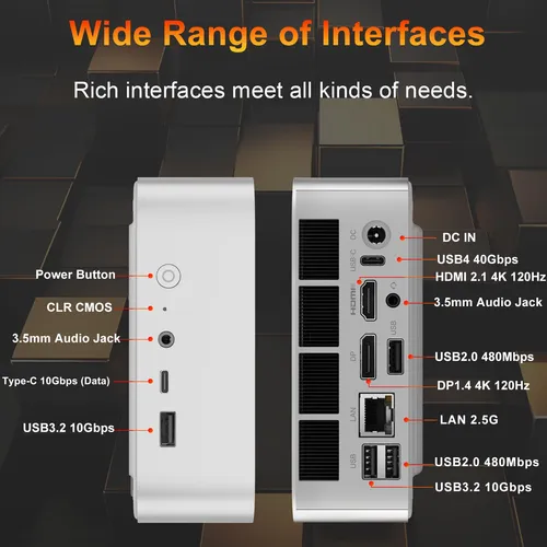Beelink Ser8 Mini Pc Amd Ryzen 7 32gb 1tb 4k