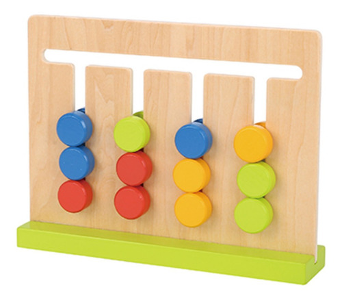 Imagen 2 de 3 de Juego Didactico De Logica De Madera