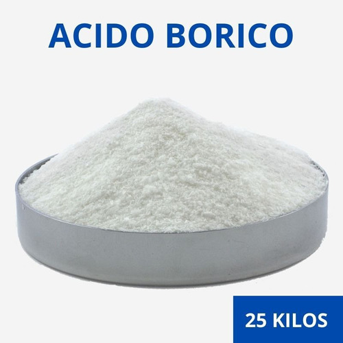 Acido Bórico - 25 Kilos - Kg a $23080