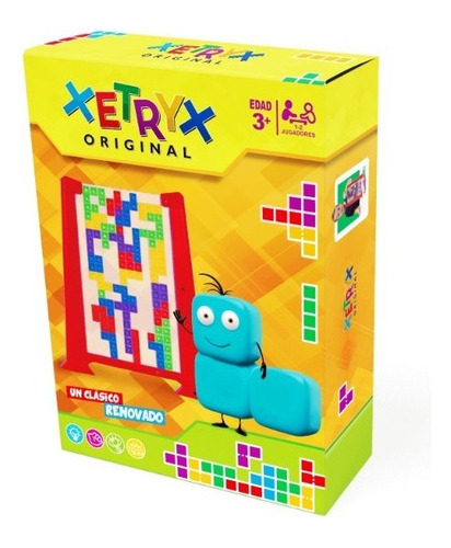 Juego De Mesa Ingenio Xetryx Tetris Renovado Ik 0001