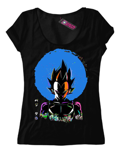 Remera Mujer Goku Bola De Dragon Ball Z Pop Art Db4