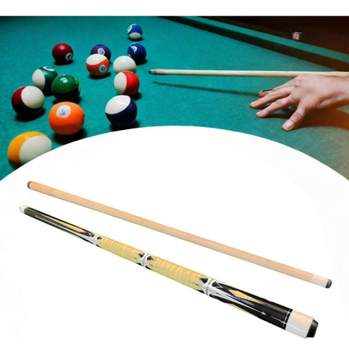 1/2 Piscina Dividida Cue Pool Stick 145 Cm Con Punta De 13