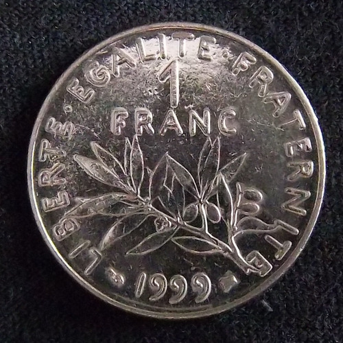 Francia 1 Franco 1999 Excelente Km 925.1 Olivo