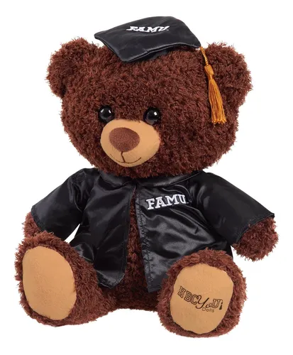 Oso De Peluche Just Play Hbcyou Famu, Graduado, 25 Cm, Niños