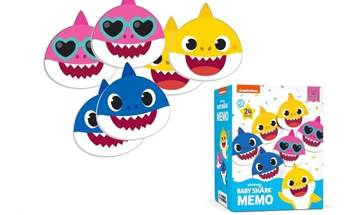 Baby Shark Juego De Memoria