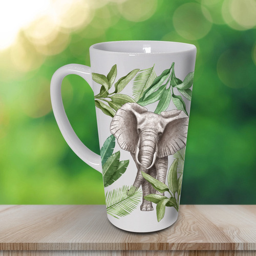 12 Tazas De Tipo Latte Para Sublimación De 17 Oz Caja Color Blanco Taza Latte 17 Oz
