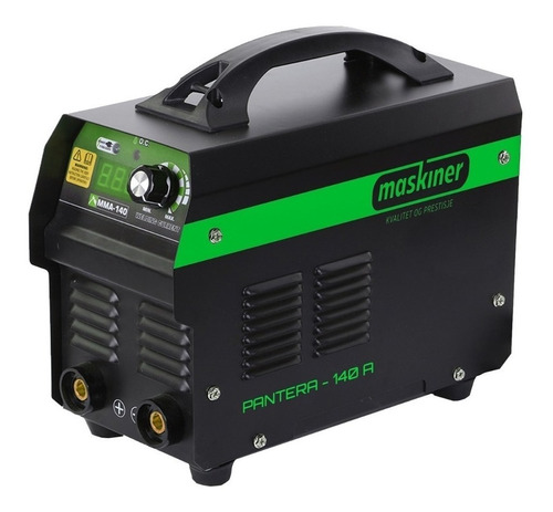 Soldadora Maskiner 140 Amp Pantera Color Verde oscuro Frecuencia 50 Hz/60 Hz