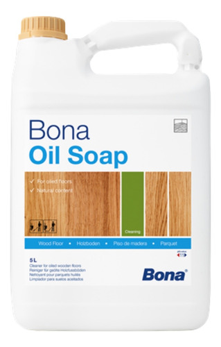 Limpieza Diaria Para Deck Y Pisos Aceitados Bona Soap 5 Lts.