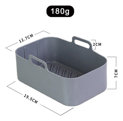 Olla De Silicona Air Fryer De 2 Piezas Para Ninja Foodi Dual