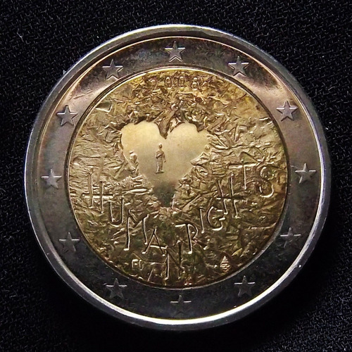 Finlandia 2 Euros 2008 Sc Km 143 Derechos Humanos