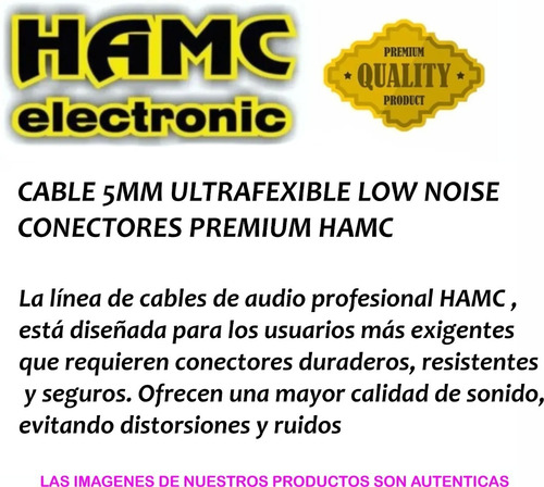 Imagen 2 de 4 de Cable Para Mic Rode Canon Hembra A Miniplug Xlr Profesional