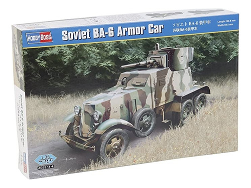 Ba6 Carro 1/35 Hobbyboss 83839 Maqueta Camion Ruso Blindado