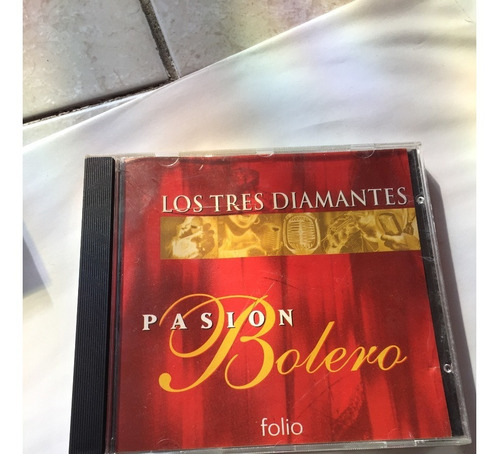 Los Tres Diamantes - Pasion Bolero  - Cd - Disco - Folio