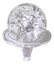 Comprar Bola De Vidro Para Fonte Com Suporte Acrílico Fontes De Agua Cor Transparente 4cm 4cm