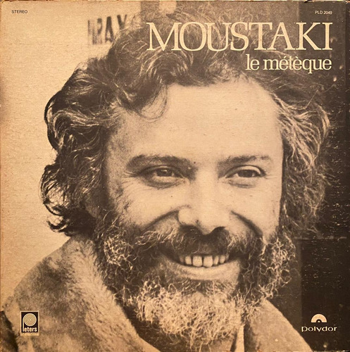 Disco Lp - Georges Moustaki / Le Métèque. Album