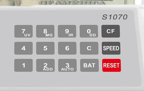 Contadora S1070 Batería Sylver By Accubanker Detección Mguv