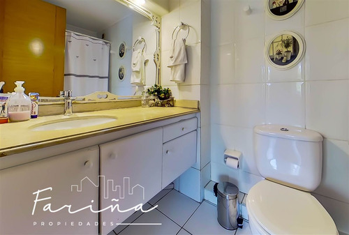Excelente Departamento En Venta 4d + 3b, Las Condes