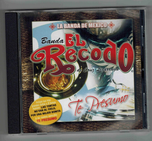 Cd La Banda El Recodo Te Presumo (Usado)