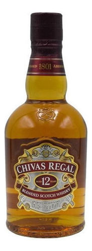 Pack De 2 Whisky Chivas Regal 12 Años 375 Ml