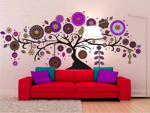 Arbol Mandala Decoracion 2.50 X 1.10