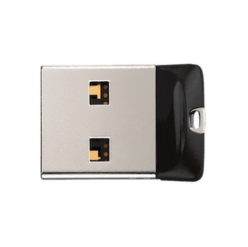 Imagen 6 de 7 de Pendrive Sandisk Cruzer Fit 16gb 2.0 Usb Flash Negro