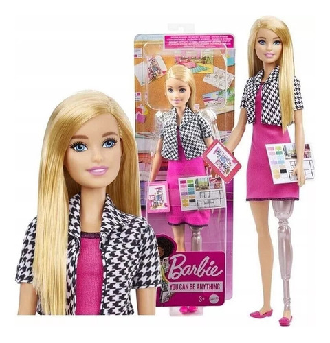 Barbie You Can Be Anything - Diseñadora De Interiores Mattel