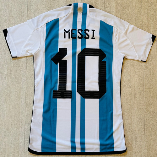 Camiseta Adidas Copa Del Mundo 22 Messi 10 Aeroready Usada (Usado)