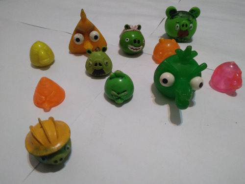 Muñequitos Angry Birds Lote X 11! Muy Lindos!