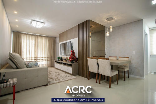 Imagem 1 de 18 de Acrc Imóveis - Apartamento Semimobiliado Com Aquecimento A Gás Para Venda No Bairro Velha - Ap04037 - 68898590