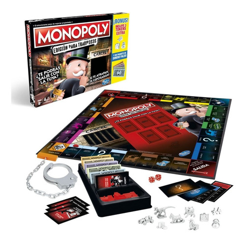 Monopoly Hasbro Juego De Mesa Edición Para Tramposos