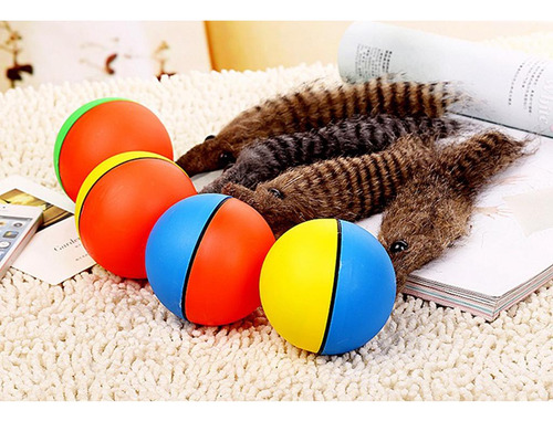Rodante Para Gato Juguetes Eléctricos Para Mascotas