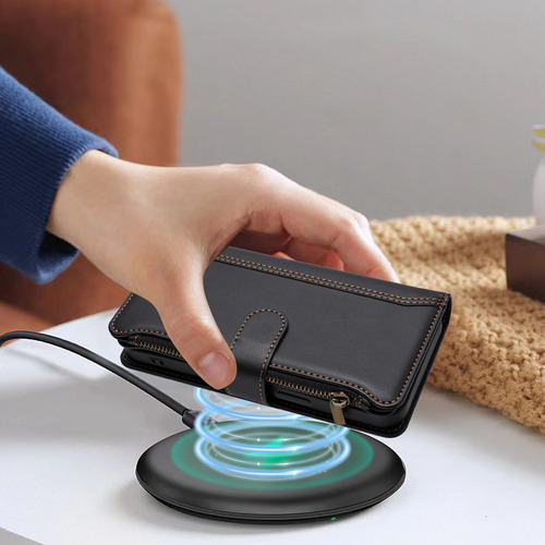 Funda De Piel Con Ranura Tipo Cartera Para Motorola E22 E22i E22s E20