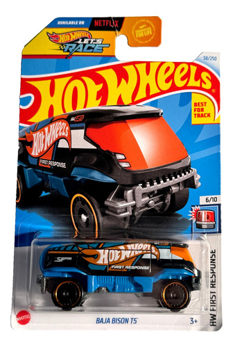 Hot Wheels Camion Baja Bison T5 Original Mattel + Obsequio