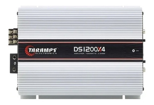 Módulo Amplificador Taramps Ts1200 X4 Canais Rca Ds-1200 Rms