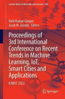 Libro Proceedings Of 3rd International Conference On Rece...