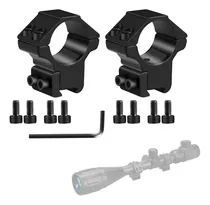 Comprar 2 Alcance Monturas 11mm Bajo Anilletas Riel Picatinny Rifles
