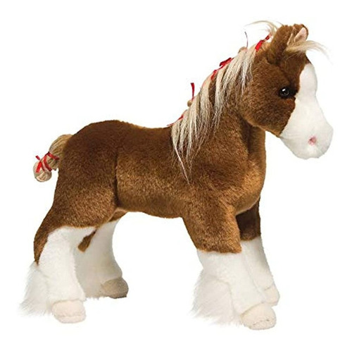 Peluche Para Niños De Caballo Color Marrón. Douglas Co.,inc.