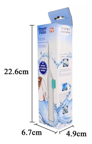 Imagem 3 de 6 de Jato De Agua Limpeza Oral Dental Bucal Power Floss