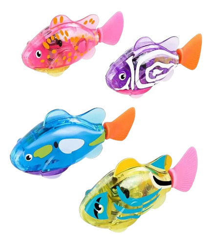 Pez Robotic Juguete, Nada Al Meterlo Al Agua. Electronico