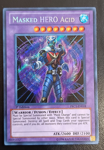 Yu-gi-oh! Masked Hero Acid, Hero Medal Hero Flash!! (Usado)