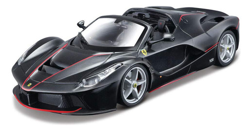 Maisto Línea De Montaje Laferrari Aperta 124 Negro