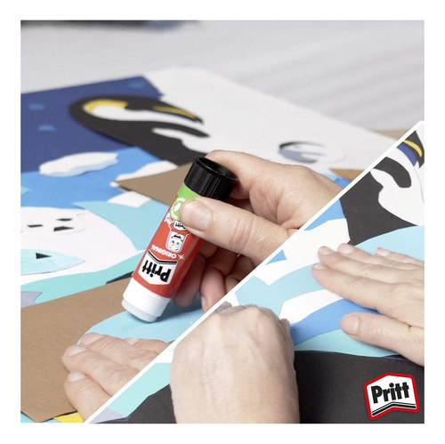Pritt Ps22 22 Gm Glue De Palo No Tóxico Lavable Sólido, De